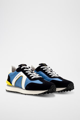 Leren Sneakers - Blauw