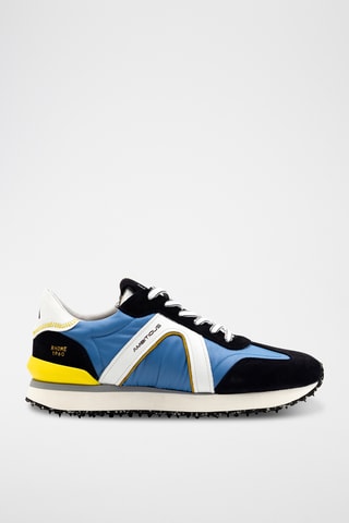 Leren Sneakers - Blauw