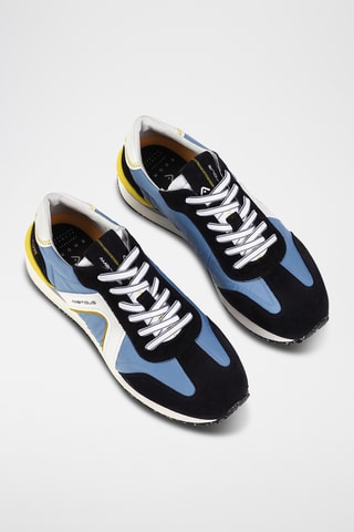 Leren Sneakers - Blauw