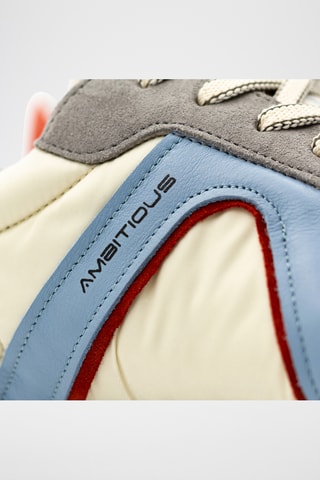 Leren Sneakers - Grijs