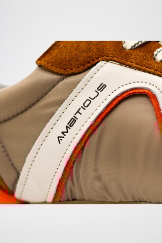 Leren Sneakers - Taupe