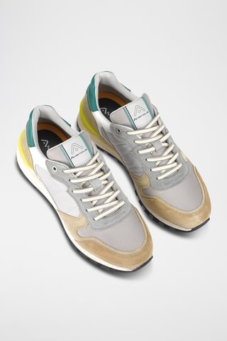 Leren Sneakers - Grijs