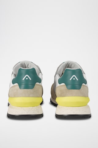 Leren Sneakers - Grijs