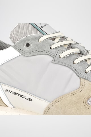 Leren Sneakers - Grijs