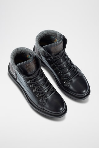 Bottines en cuir - Anthracite