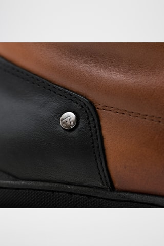 Bottines en cuir - Marron