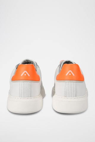 Baskets en cuir nappa  - Blanc