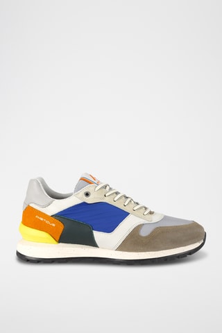 Leren Sneakers - Grijs