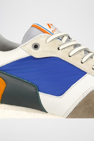 Leren Sneakers - Grijs