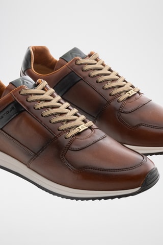 Leren Sneakers - Bruin