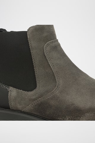 Bottines en cuir - Anthracite