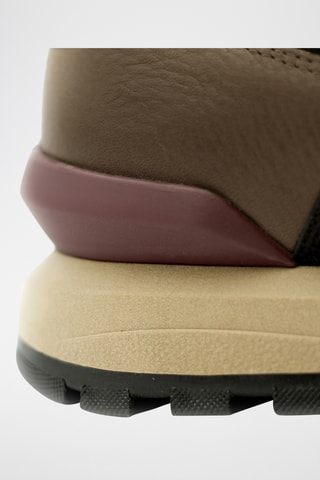 Leren Sneakers - Zwart en grijs