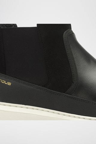 Bottines Chelsea en cuir - Noir