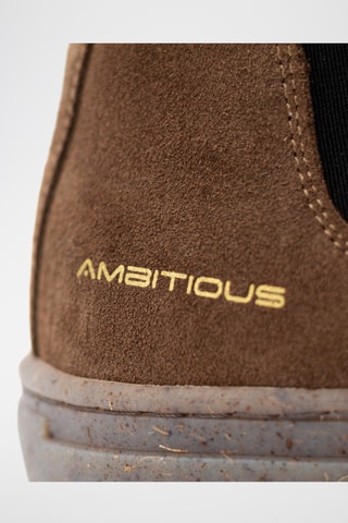 Bottines Chelsea en nubuck - Taupe