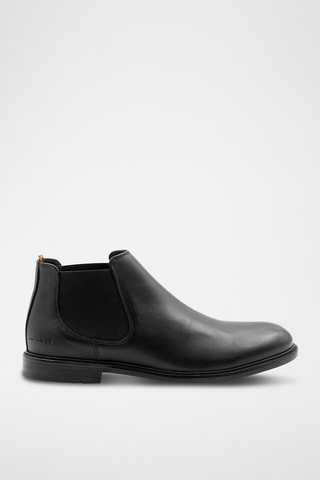 Bottines Chelsea en cuir - Noir