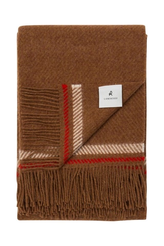 Wollen Plaid Shanti Camel