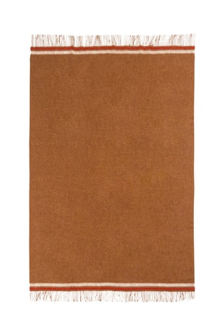 Wollen Plaid Shanti Camel