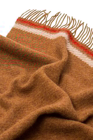 Wollen Plaid Shanti Camel