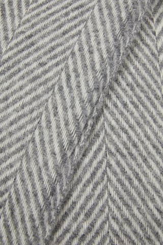 Plaid en laine Iseo Spina - Gris