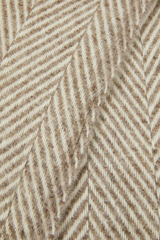 Plaid en laine Iseo Spina - Beige