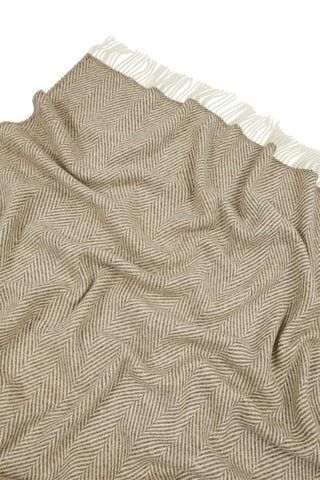 Plaid en laine Iseo Spina - Beige