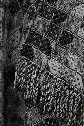 Wollen Poncho Cincinnati Grijs