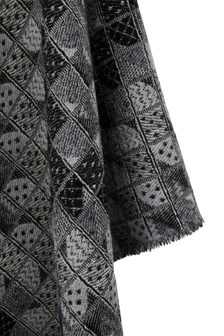 Wollen Poncho Cincinnati Grijs