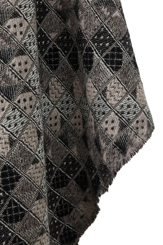 Wollen Poncho Cincinnati Antraciet