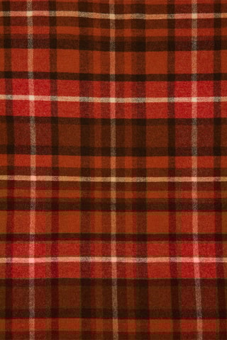 Wollen Sjaal Pisa Oranje en Bruin