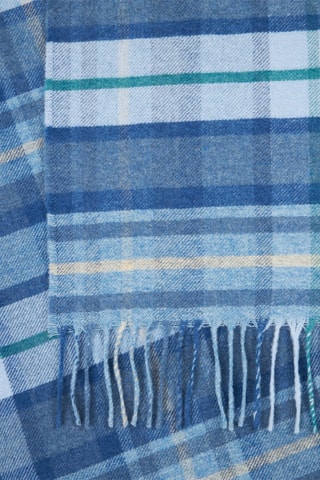 Wollen Sjaal Pisa Turquoise en Blauw