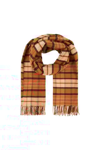 Wollen Sjaal Pisa Camel en Bruin