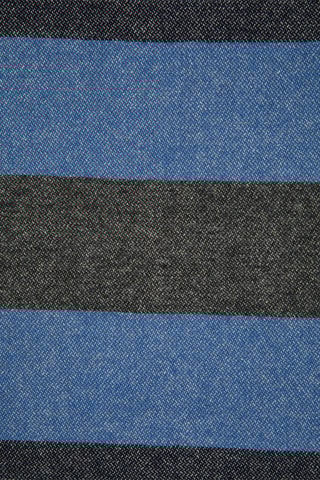 Wollen en Kasjmier Sjaal Vincent Blauw 