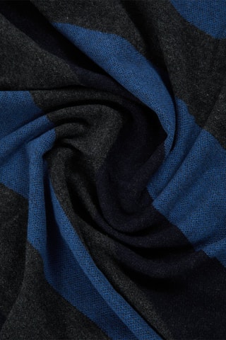 Wollen en Kasjmier Sjaal Vincent Blauw