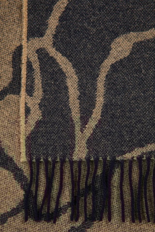 Wollen en Kasjmier Sjaal Victoria Blauw