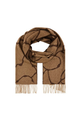 Wollen en Kasjmier Sjaal Victoria Bruin