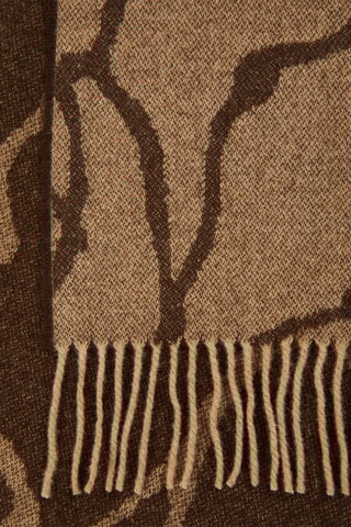 Wollen en Kasjmier Sjaal Victoria Bruin