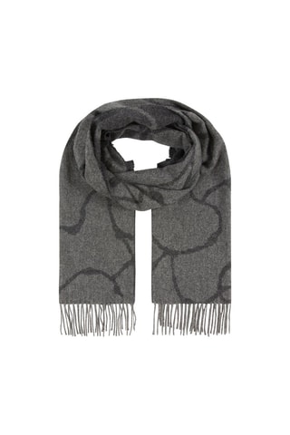 Wollen en Kasjmier Sjaal Victoria Grijs