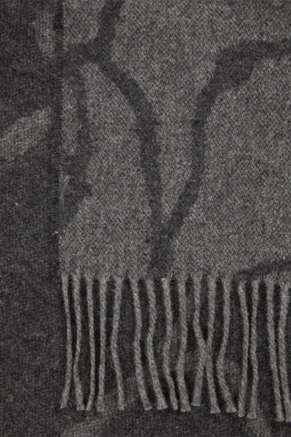 Wollen en Kasjmier Sjaal Victoria Grijs
