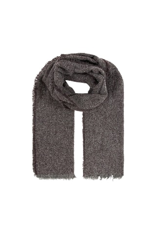 Wollen en Kasjmier Sjaal Jackie Antraciet