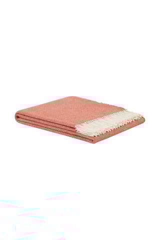 Plaid Paola - Terracotta - 130 x 170 cm