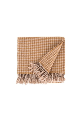 Merinowollen Plaid Teseo - Beige - 130 x 180 cm