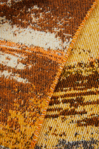 Plaid en laine d'agneau Litorale - Orange - 130 x 180 cm