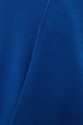 Merinowollen Poncho Asia - Blauw