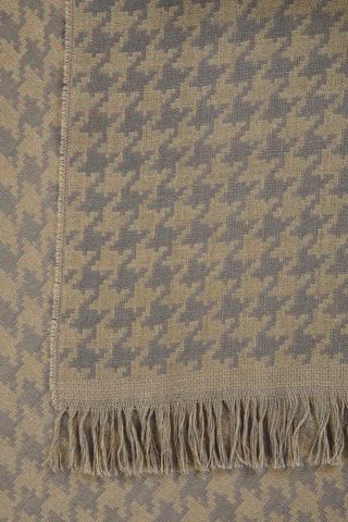 Wollen Sjaal Harvey - Lichtbeige