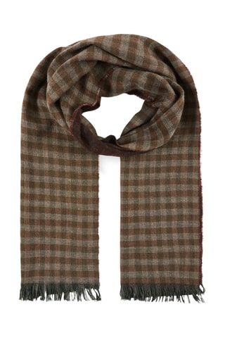 Wollen Sjaal Vins - Bruin