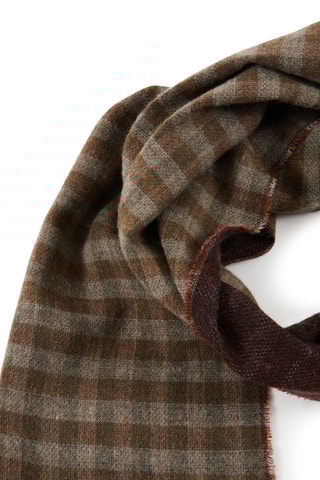 Wollen Sjaal Vins - Bruin