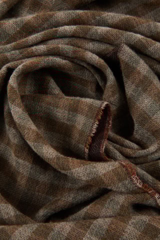 Wollen Sjaal Vins - Bruin