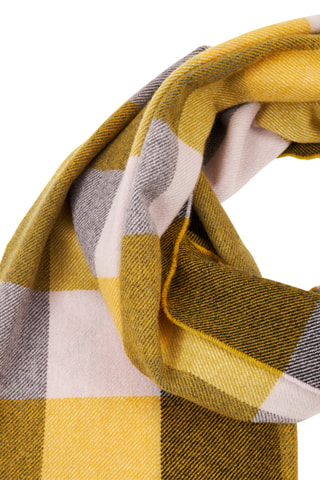 Wollen Sjaal Moscova - Roze en Groen