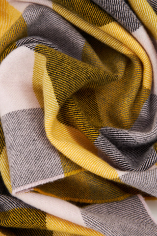 Wollen Sjaal Moscova - Roze en Groen