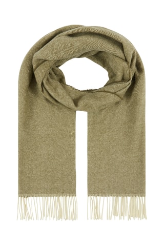 Kasjmier Sjaal Lupo - Olijfgroen